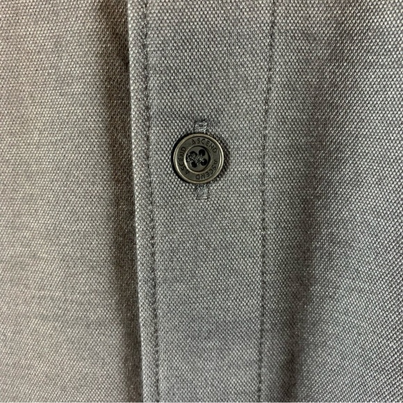 NWT ASCEND Men’s Endeavor Steel gray casual button down - Picture 7 of 10